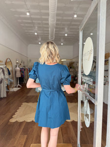 Maude Vivante Paula Dress in Midnight Blue