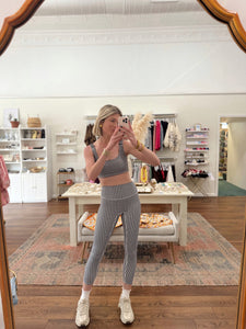 Gingham Sports Bra