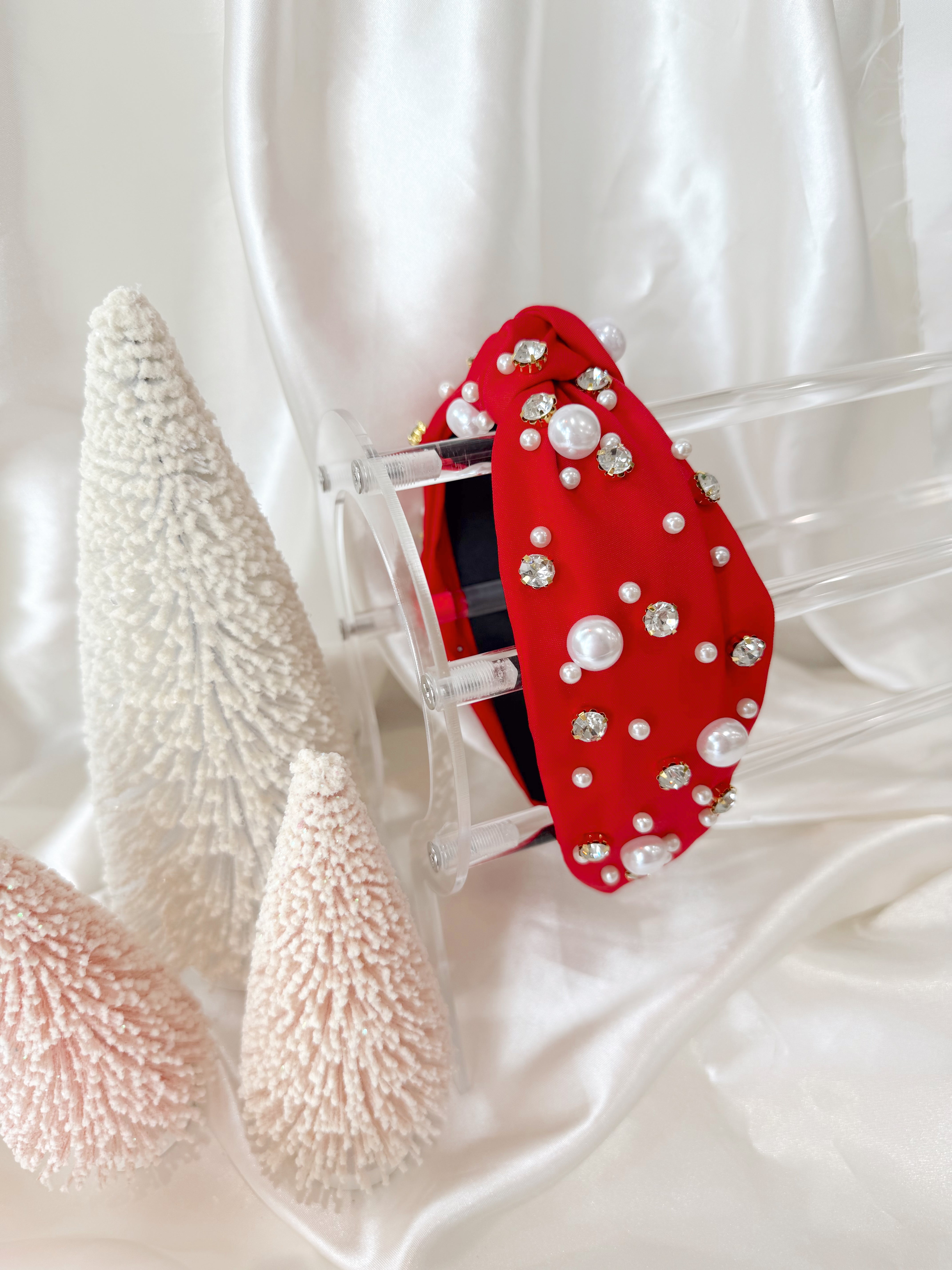 Red Studded Headband