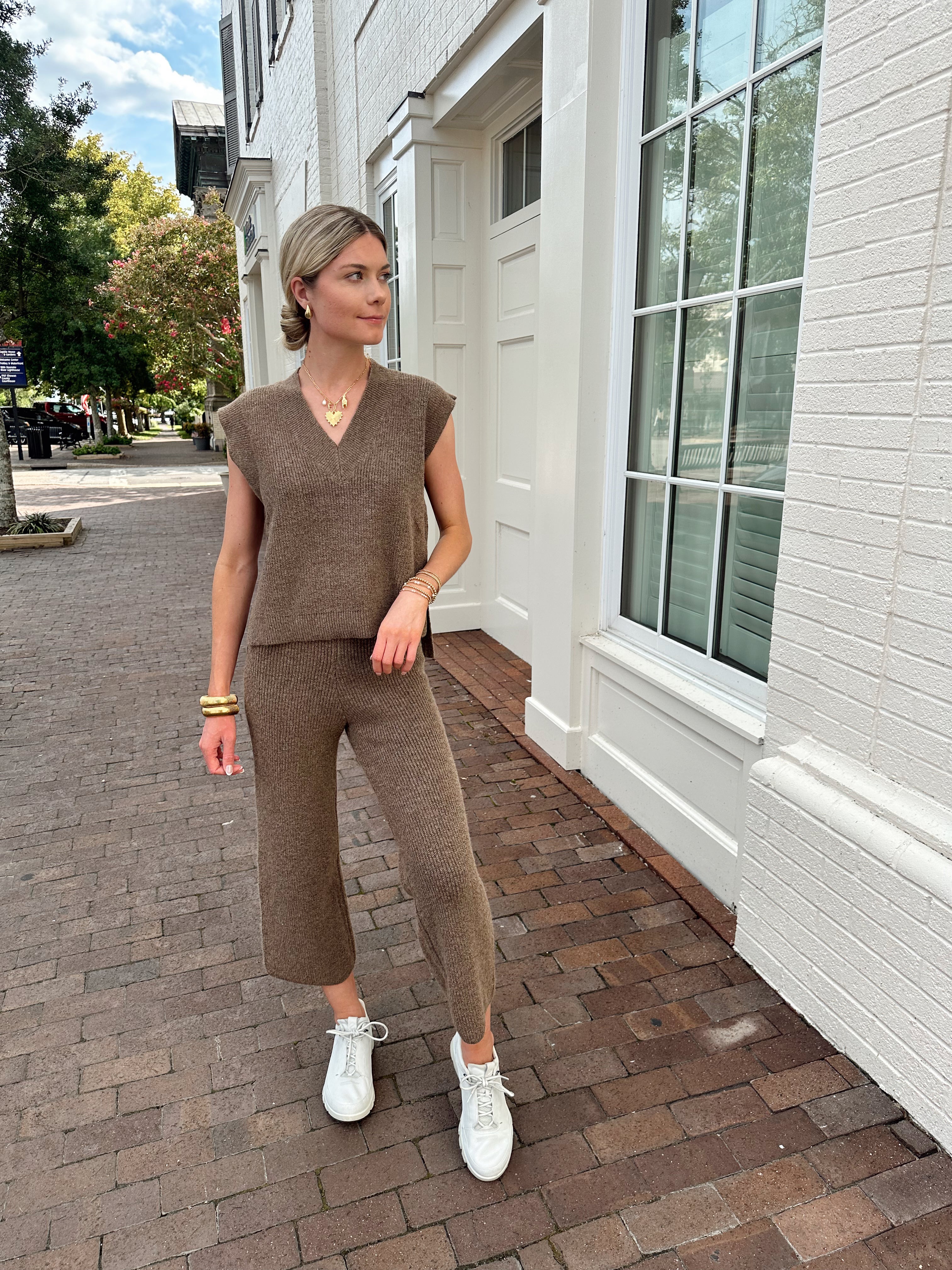 City Chic Pants in Brown