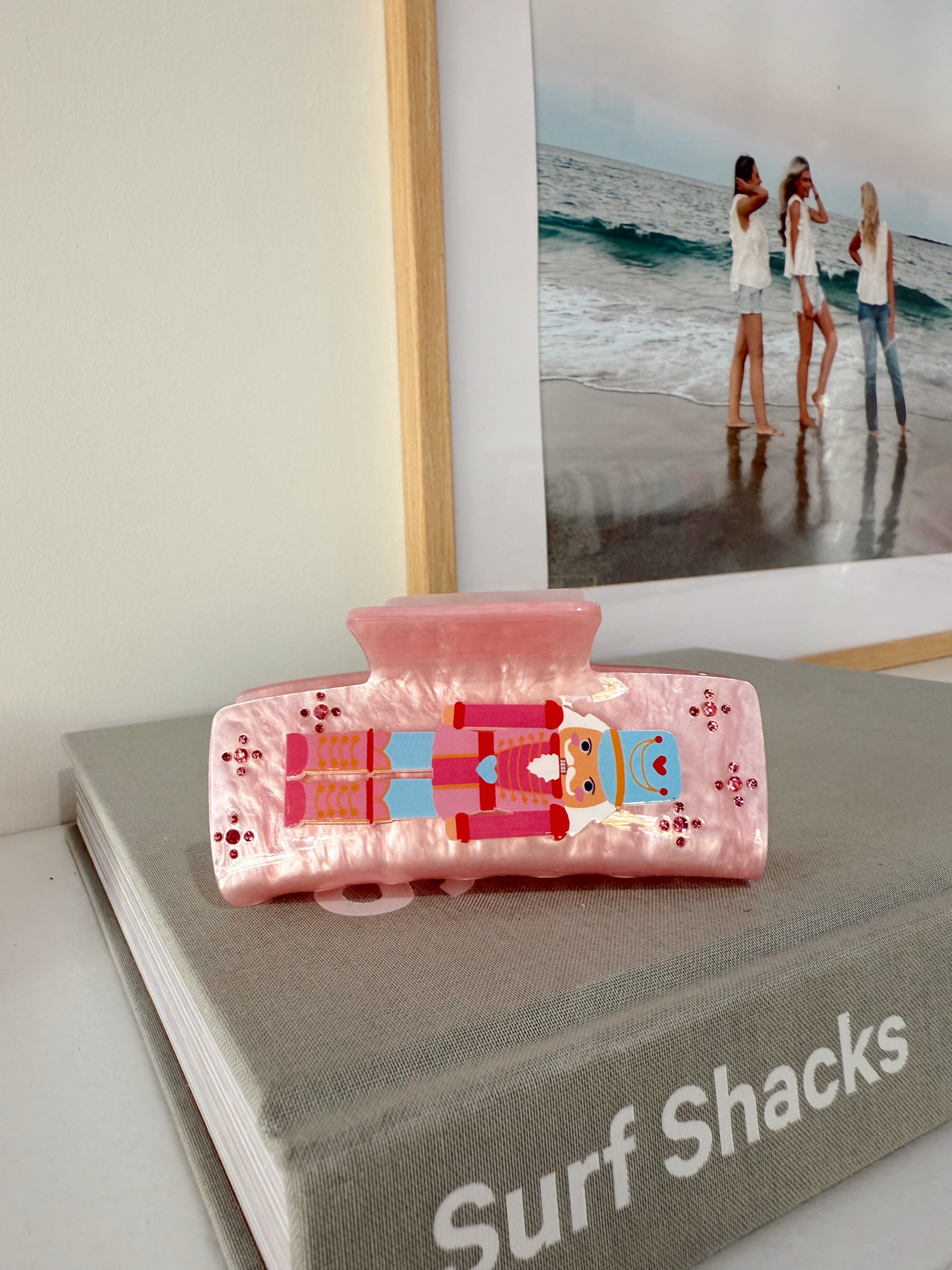 Nutcracker Hair Clip (2 Colors)