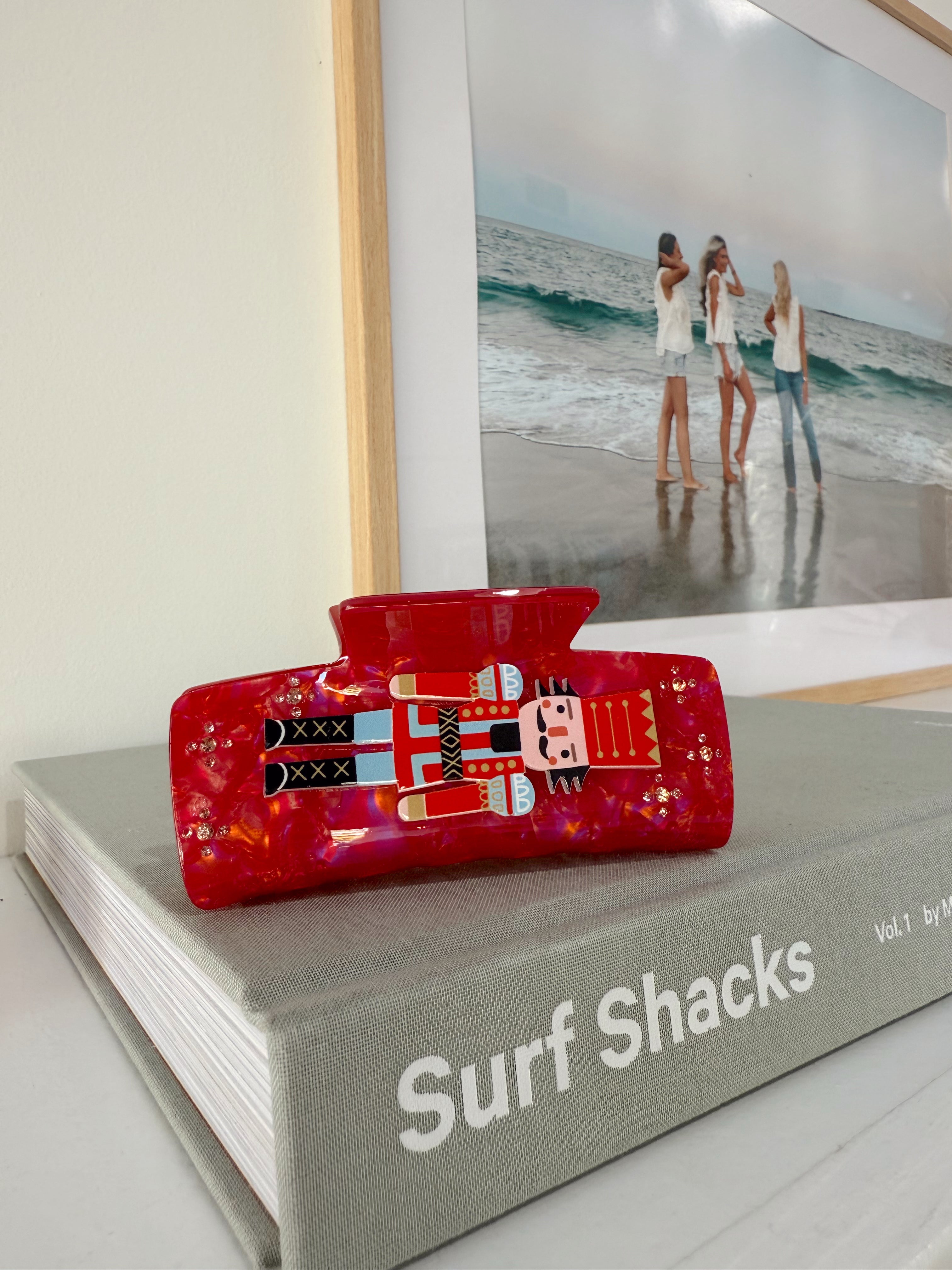 Nutcracker Hair Clip (2 Colors)