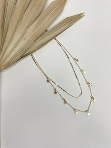 Star Necklace in Gold