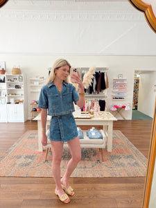 Del Ray Denim Skort