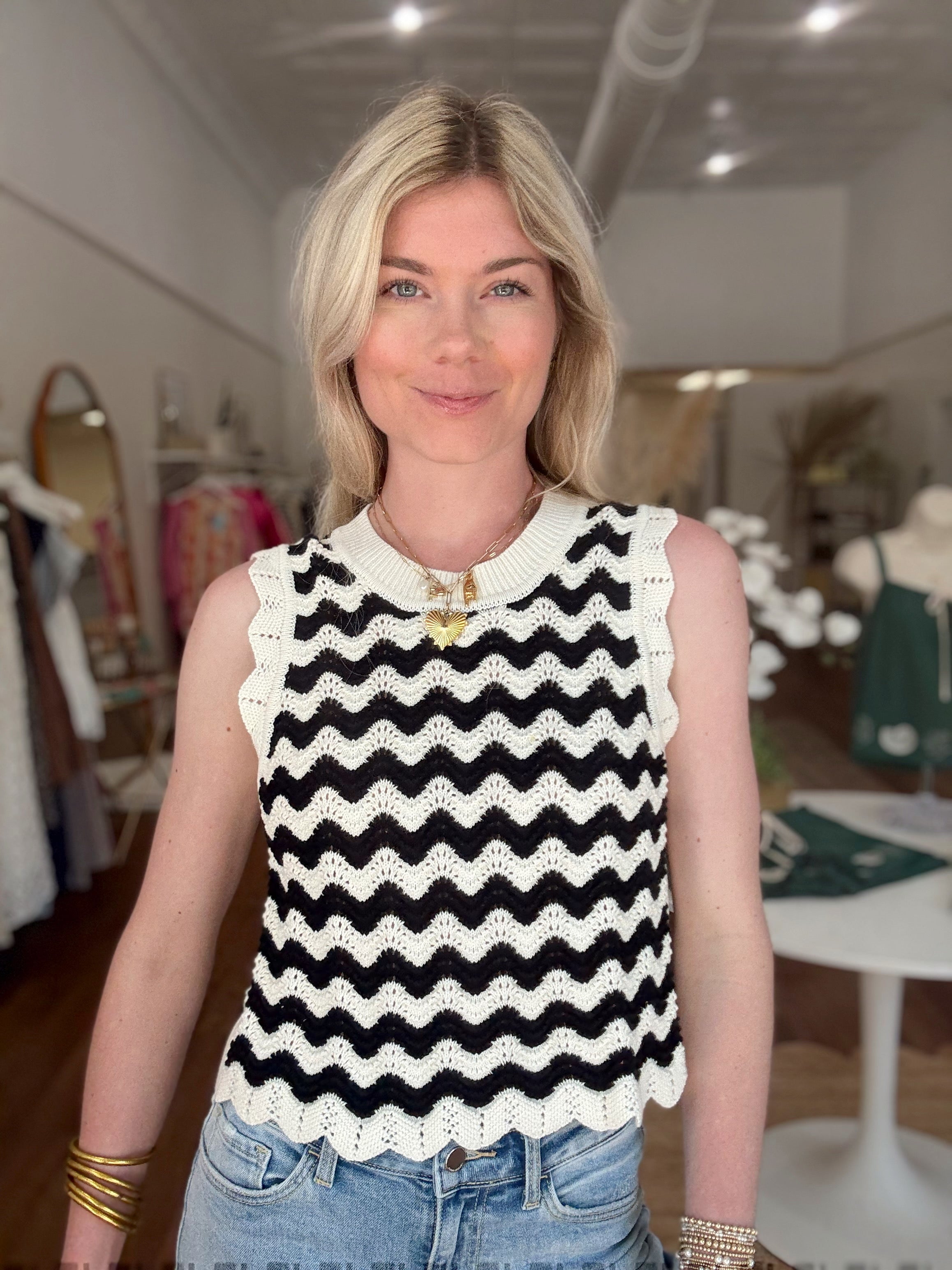 Desert Crochet Top