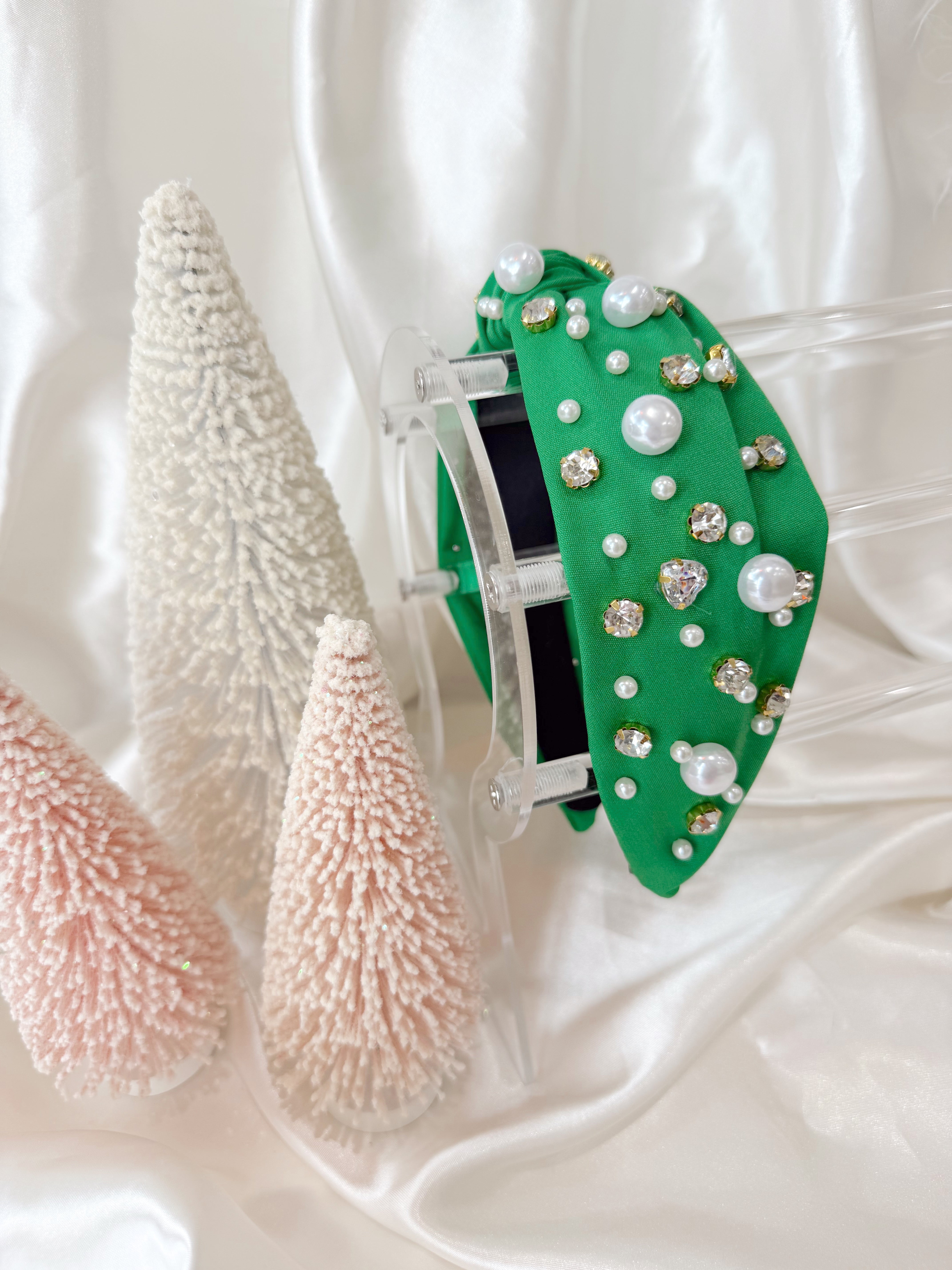 Green Studded Headband