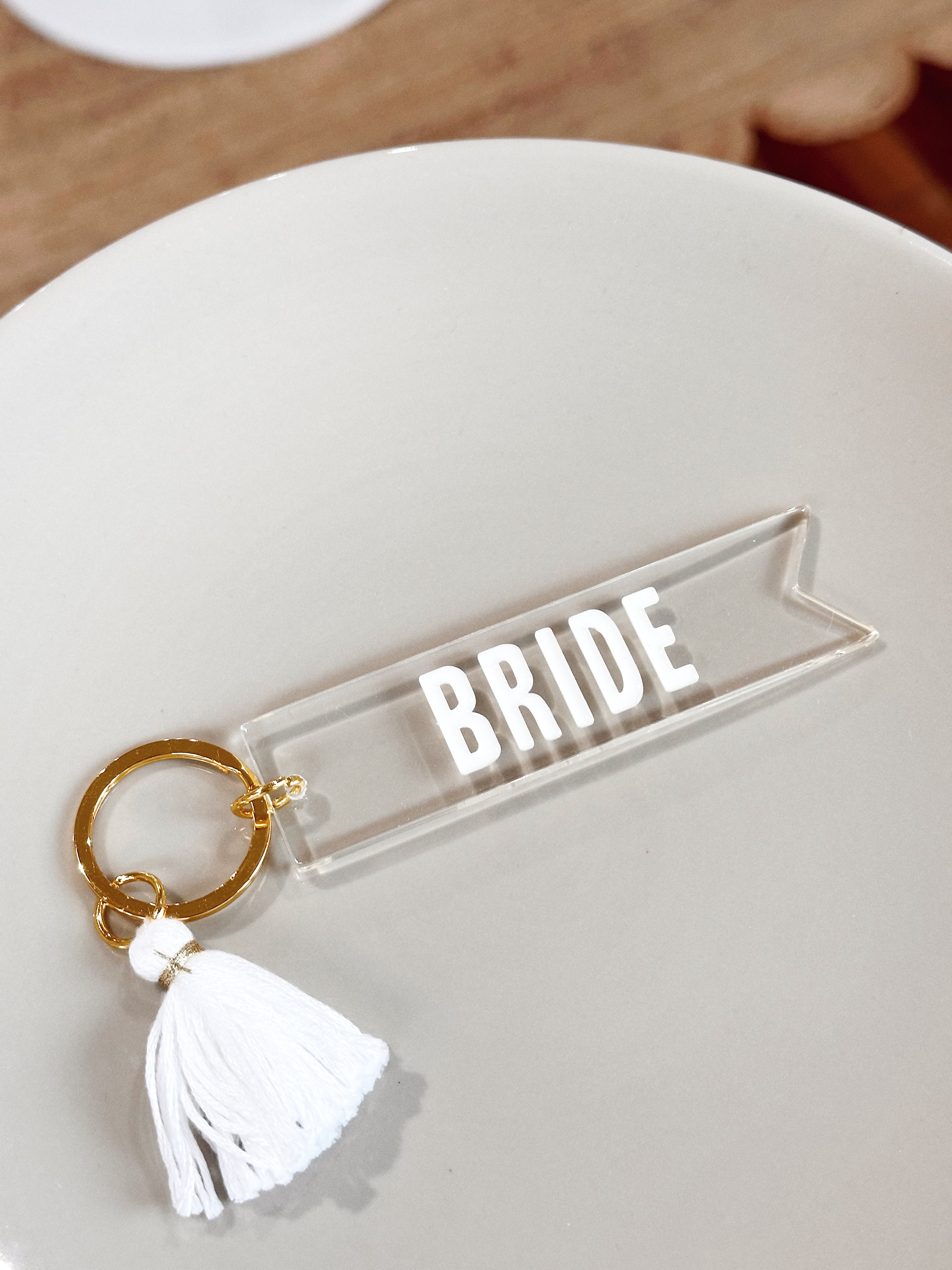Bride Key Tag