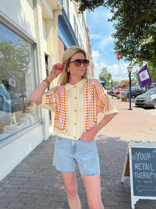 Cali Crochet Top