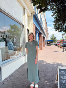 Blank Space Dress in Sage