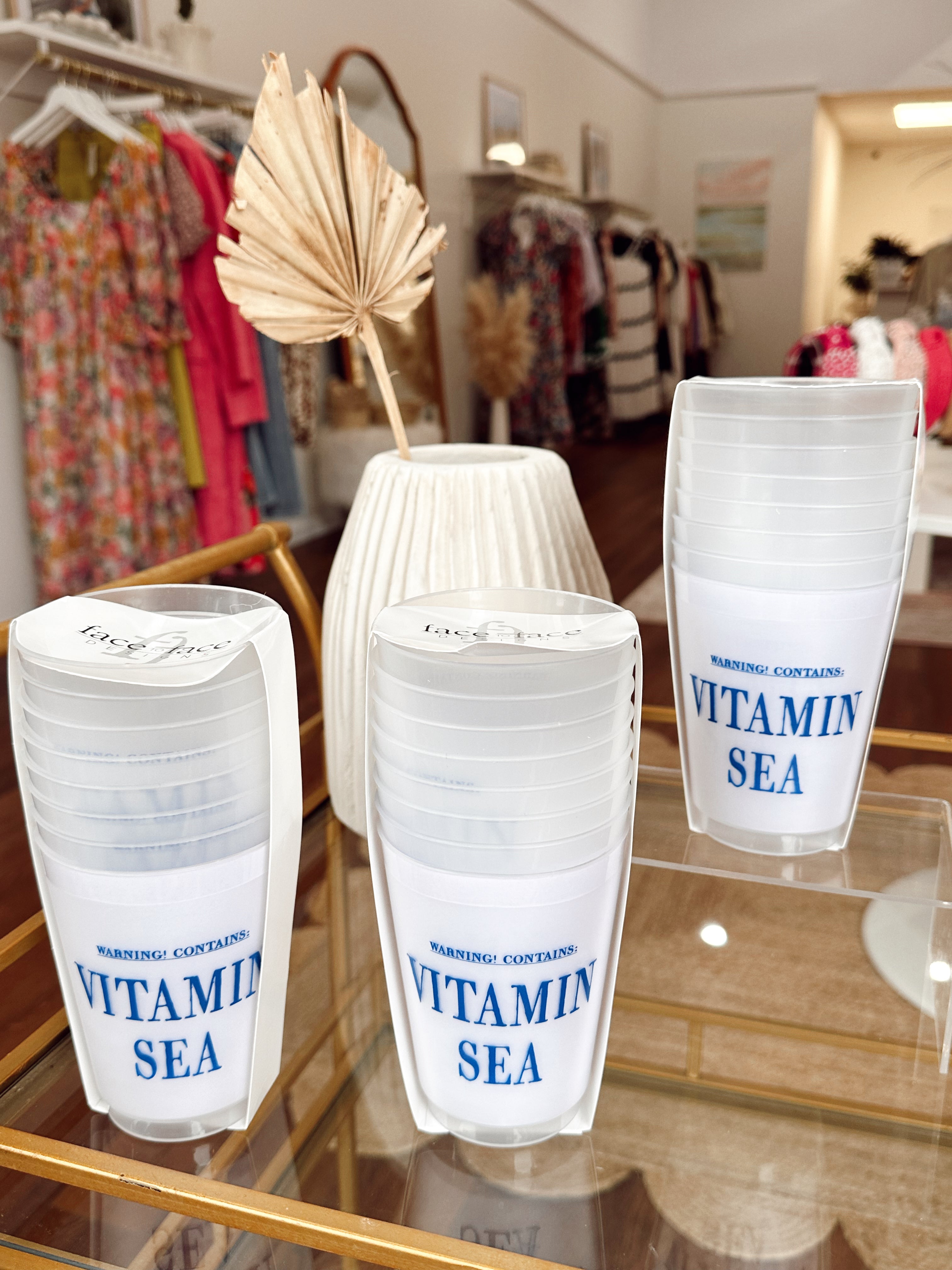 Vitamin Sea Reusable Cups