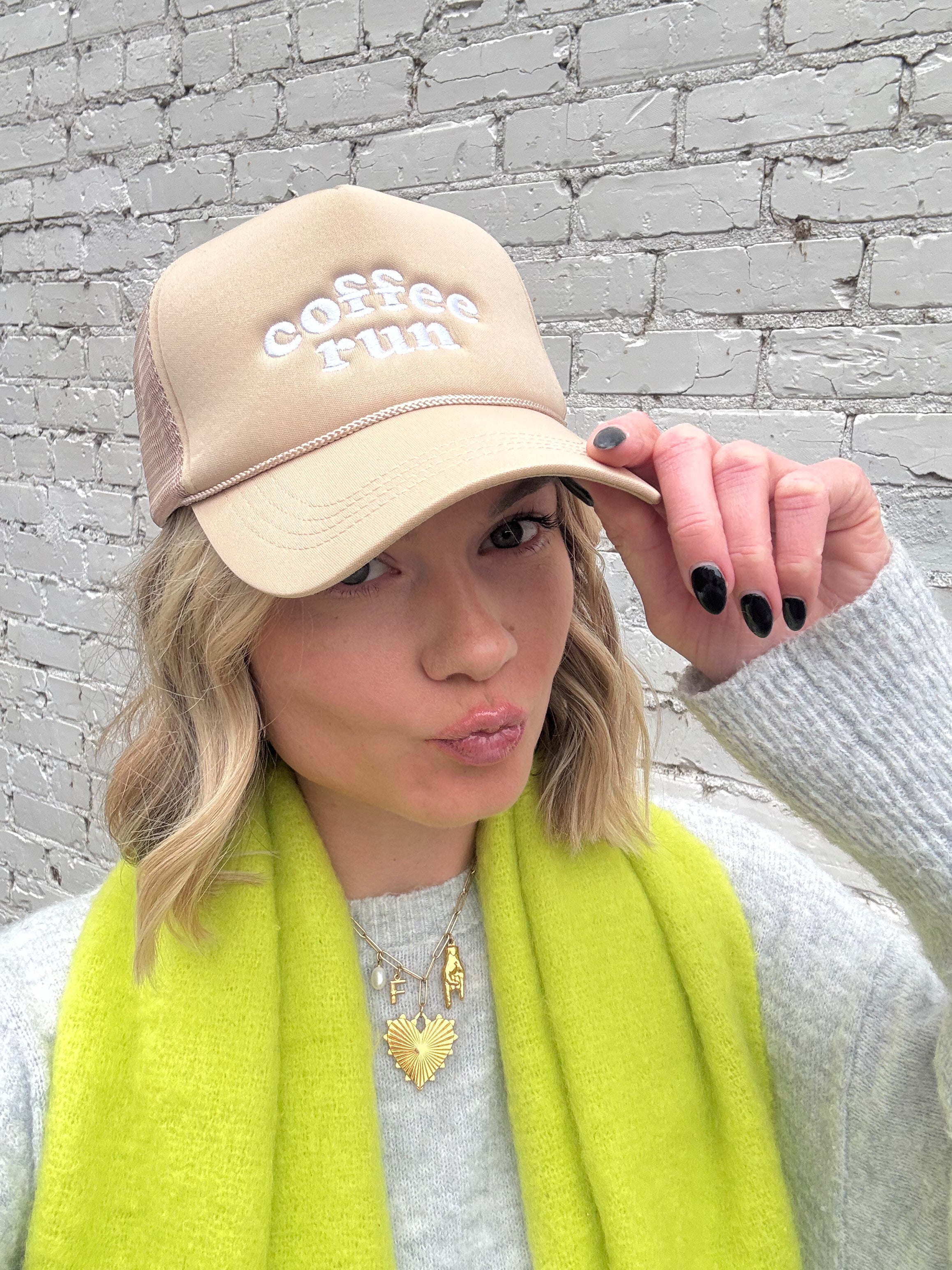 Coffee Run Trucker Hat