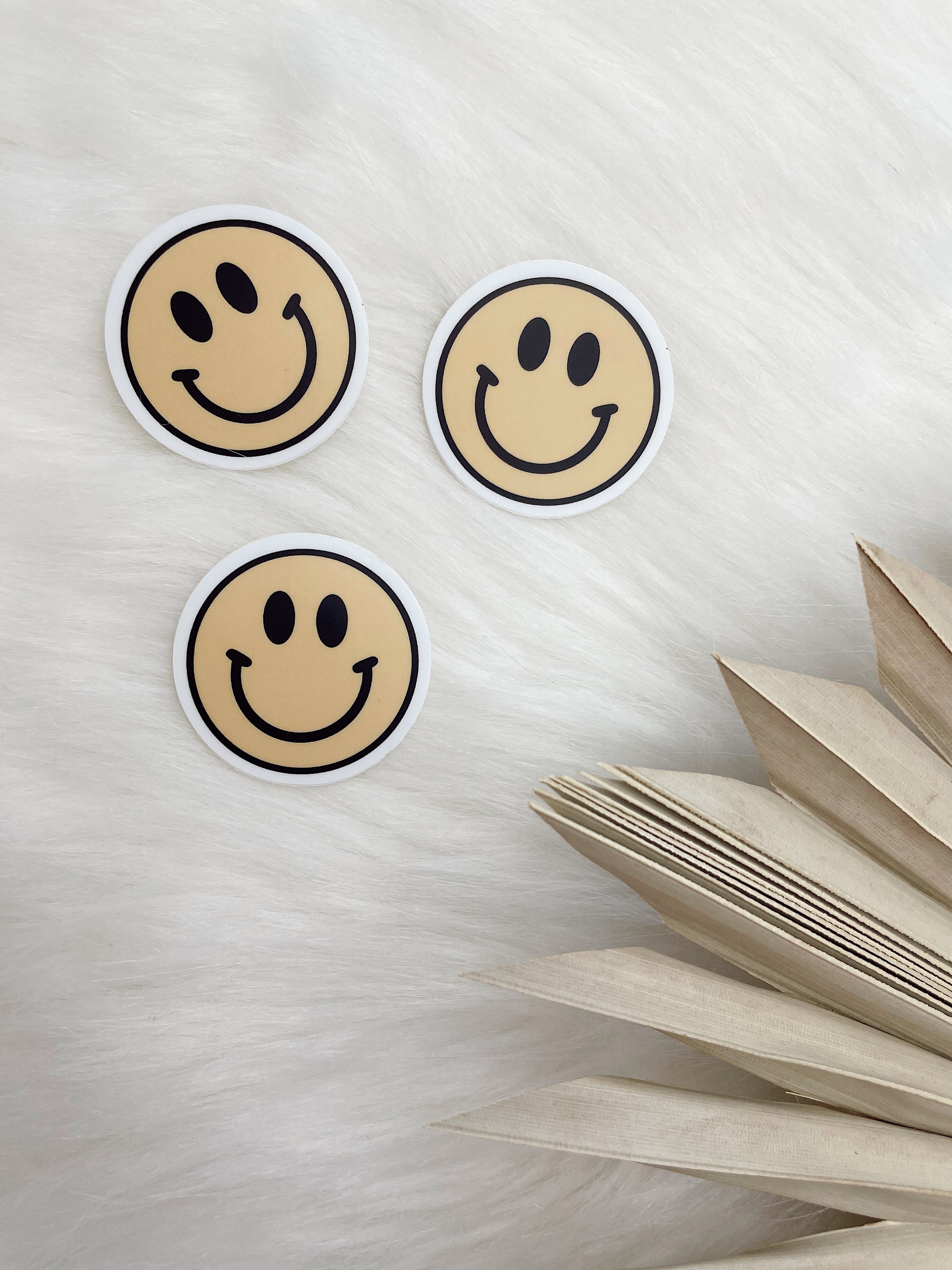 Yellow Smiley Sticker