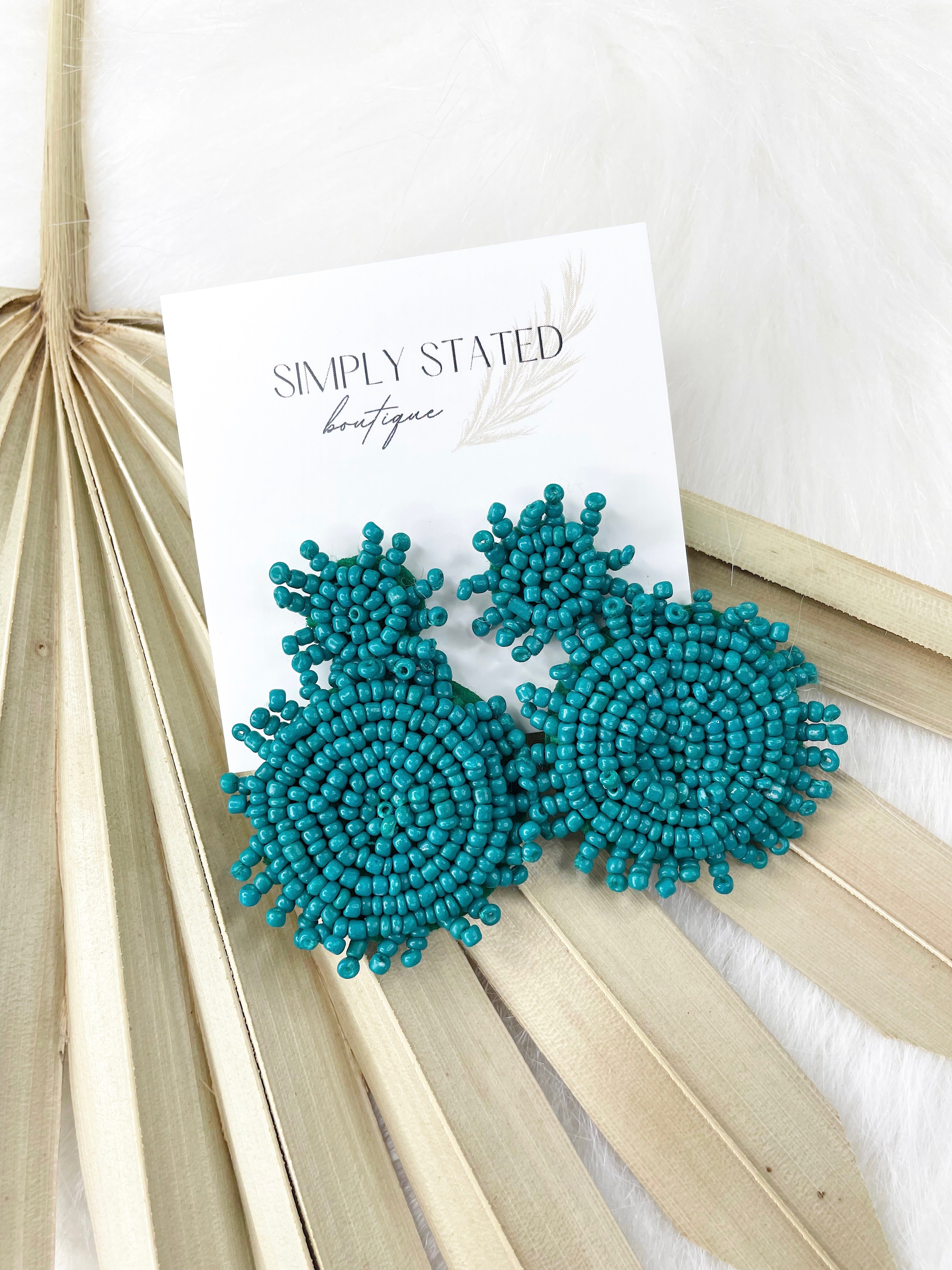 Sydney Earring in Teal