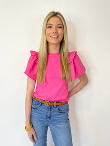 Kacey Top in Pink