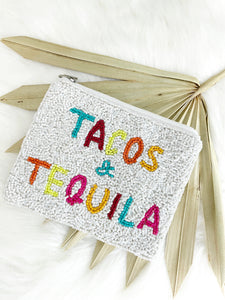 Tacos & Tequila Coin Pouch