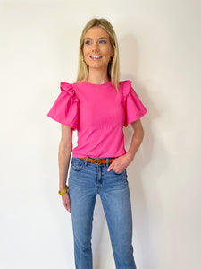 Kacey Top in Pink